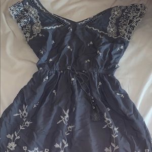 Abercrombie and Fitch lacy Blue Dress